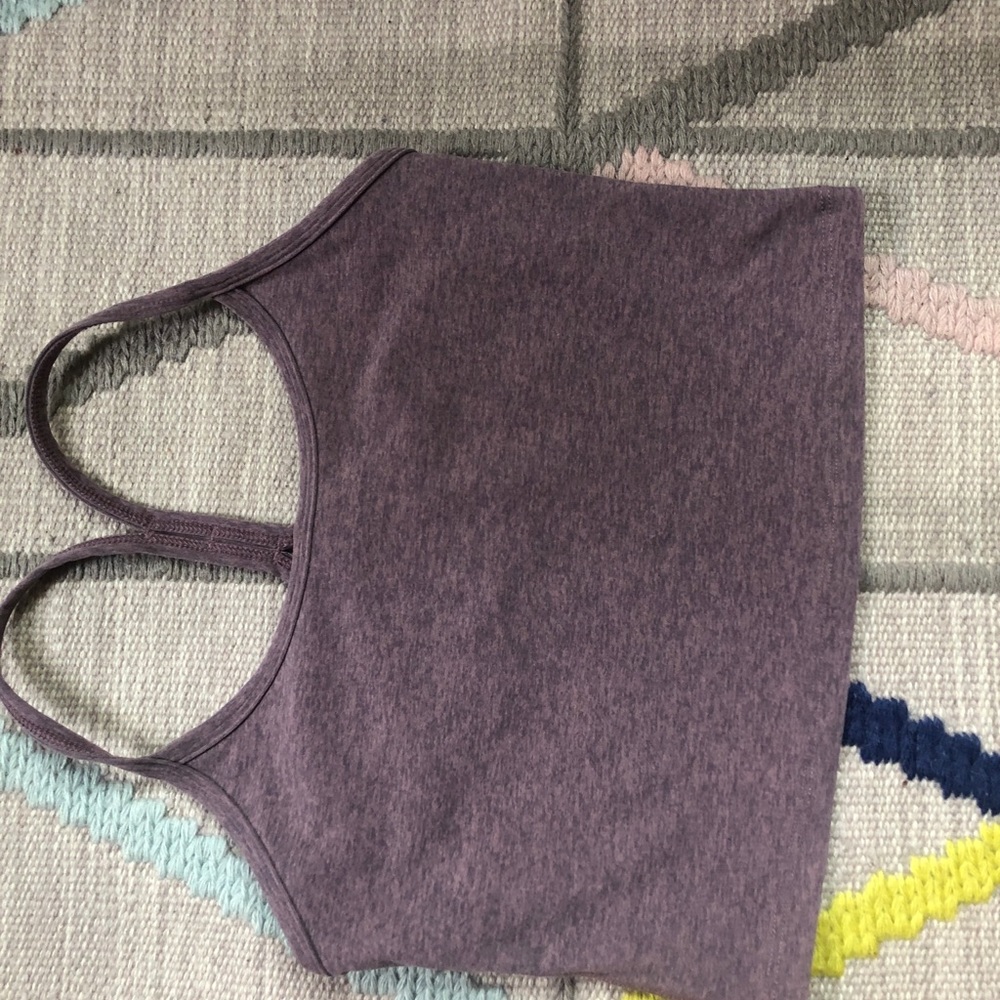 Spacedye Slim Racerback Cropped Tank, Worn Once, Perfect condition
